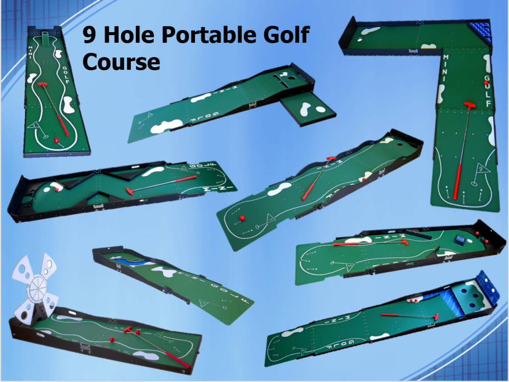 Portable Mini Golf Courses - Holes To Go