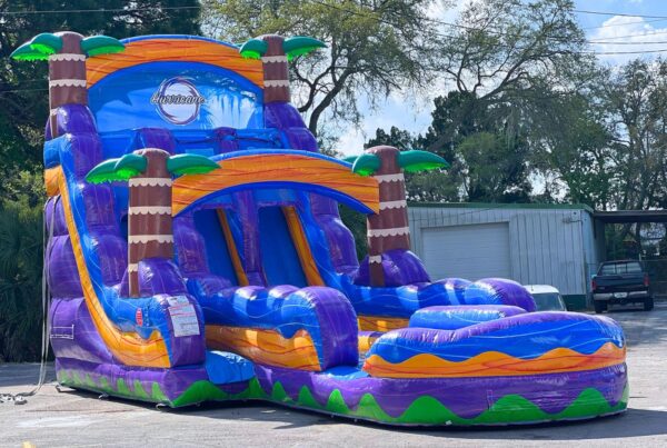 Hurricane Dual Lane Inflatable Slide