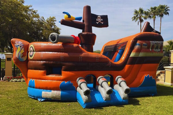 Pirate Ship Bounce House