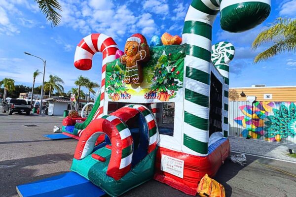 Holiday Inflatable Rental | Candy Cane Slide