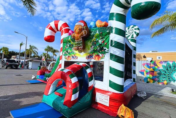 Holiday Inflatable Rental | Candy Cane Slide