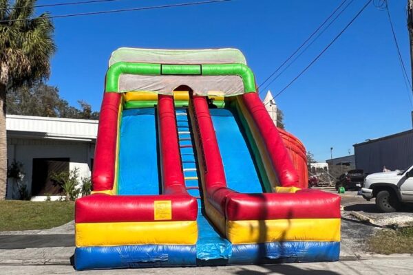 28 foot dual lane slide for rent in florida